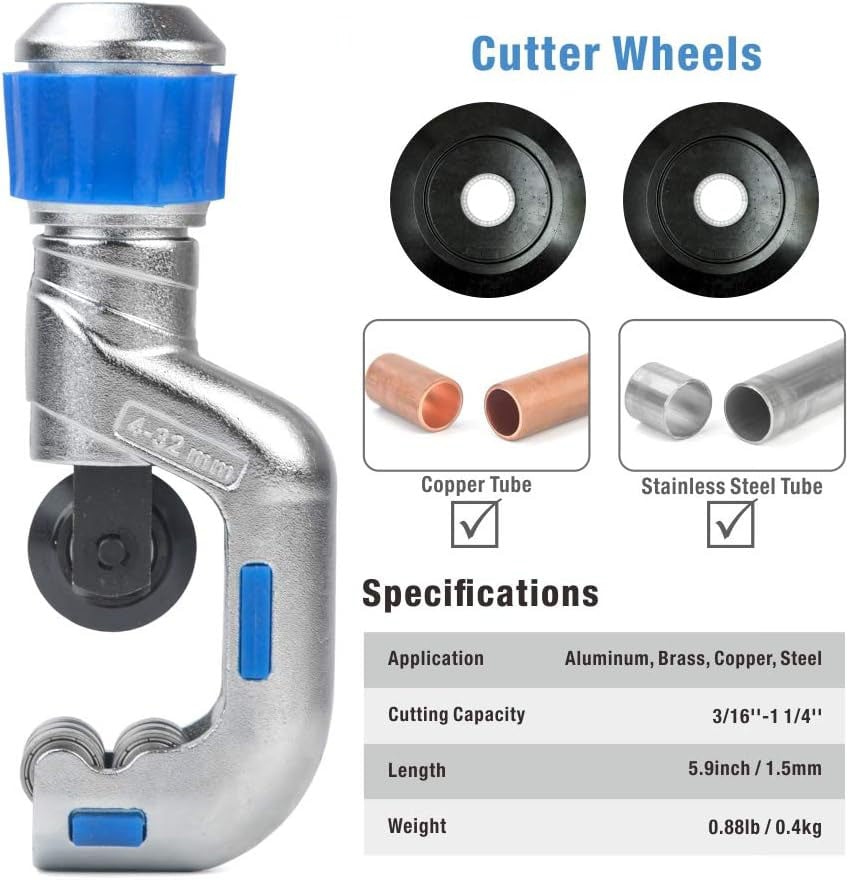 TubeBlade | Metallischer Rohrschneider