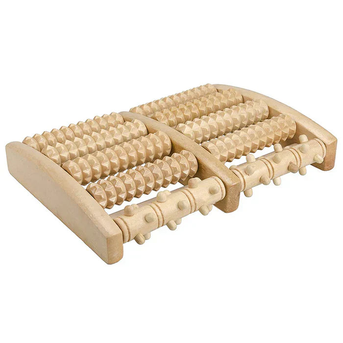 50% Rabatt | Solea | Fußroller-Massagegerät aus Holz