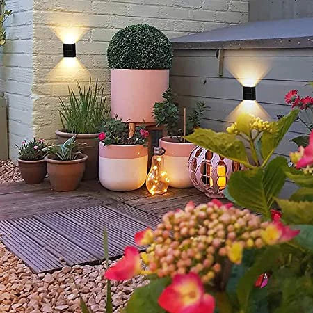 1+1 Gratis | SolarWand™ | Luxuriöse LED-Solar-Wandleuchte