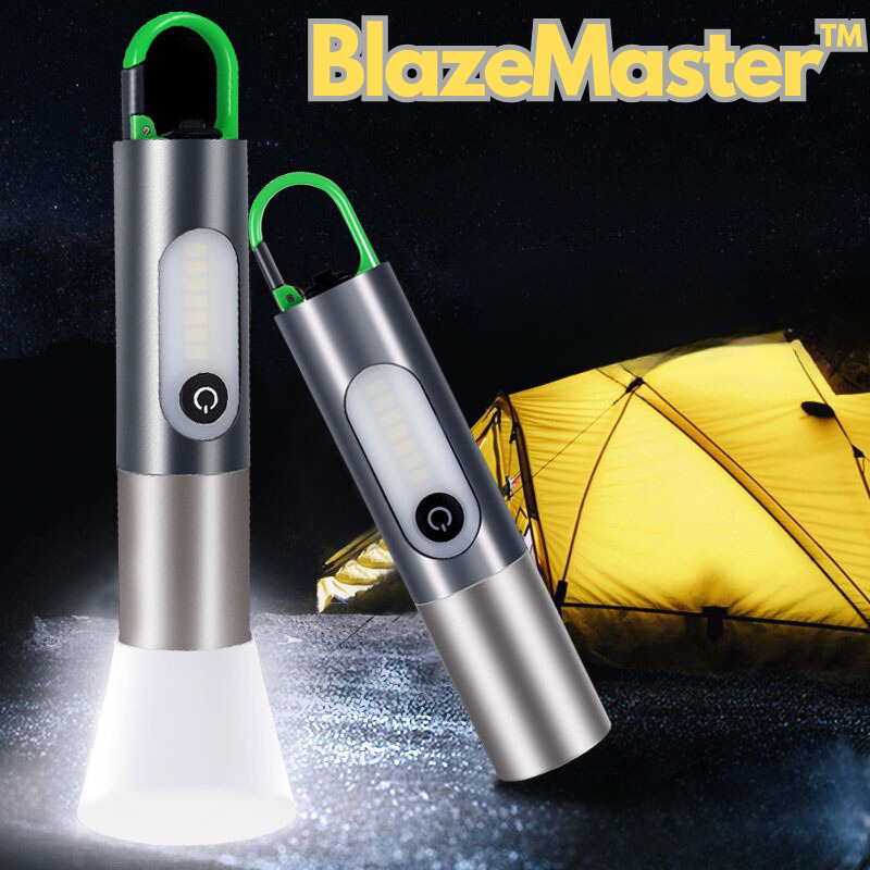 50 % Rabatt | BlazeMaster™ | Taktische Laser-Taschenlampe mit hoher Leuchtkraft und Präzision