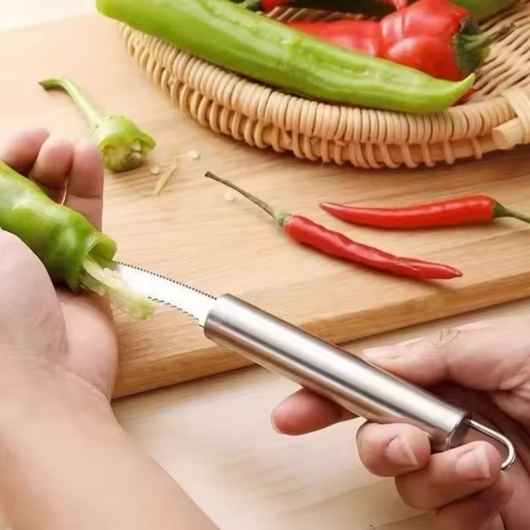 1+1 GRATIS | SliceCore™ | Paprika-Kerner & Samenentferner