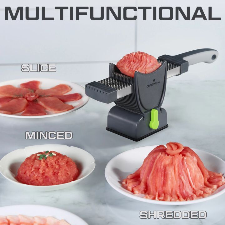 ChopLine | 17-in-1 Edelstahl-Fleischhackmesser