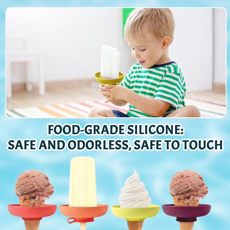 1+1 Gratis | DripGuard™  | Tropfschutz für Eis am Stiel & Hörnchen