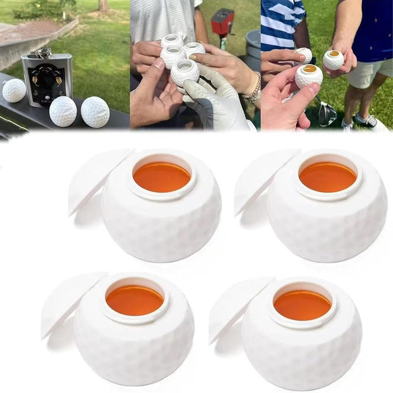 2+2 Gratis | SwingShot™  | Kreatives Golfball-Schnapsglas