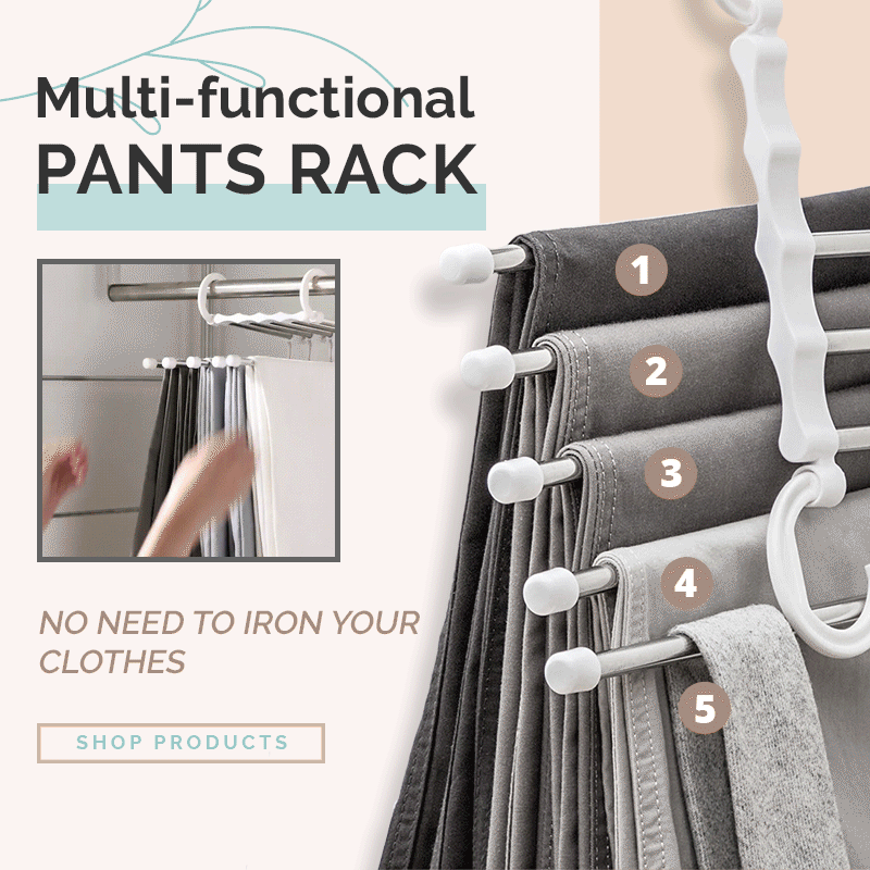 ClosEra™ | Pants Master Stahlharte Ordnung, die dein Chaos im Schrank pulverisiert