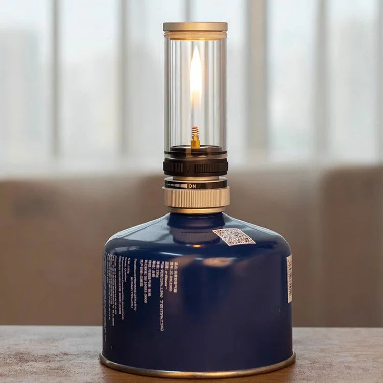 BlazeGlow | Stilvolle Flammenlampe für unterwegs