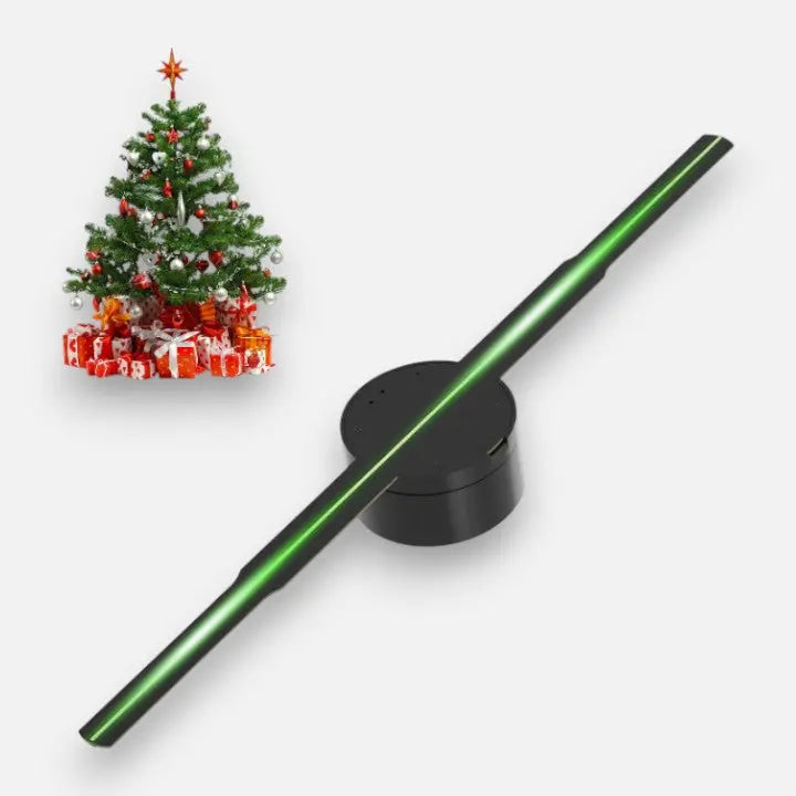 HoloGlow™ | 3D Holografischer LED-Display-Ventilator