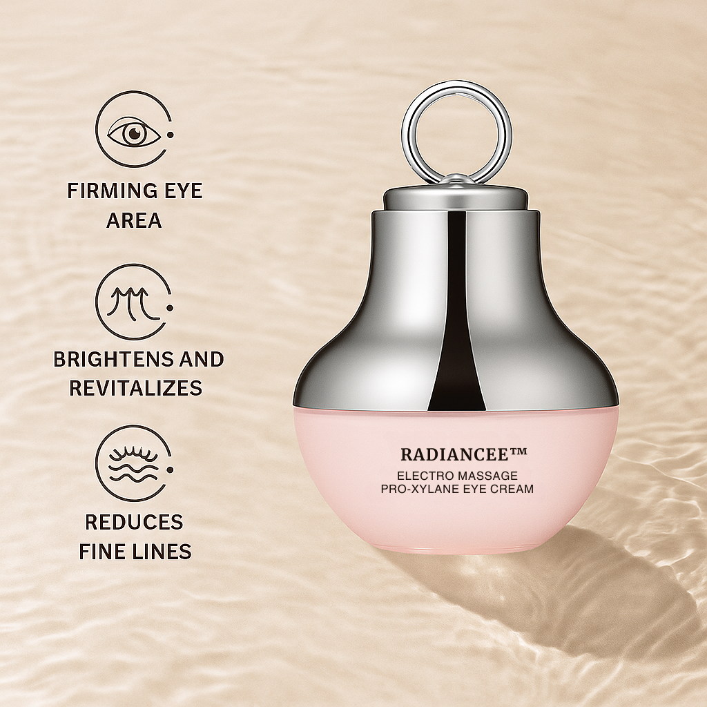 50% Rabatt | Radiancee™ | Premium Augencreme mit Mikro-Vibrationsmassage