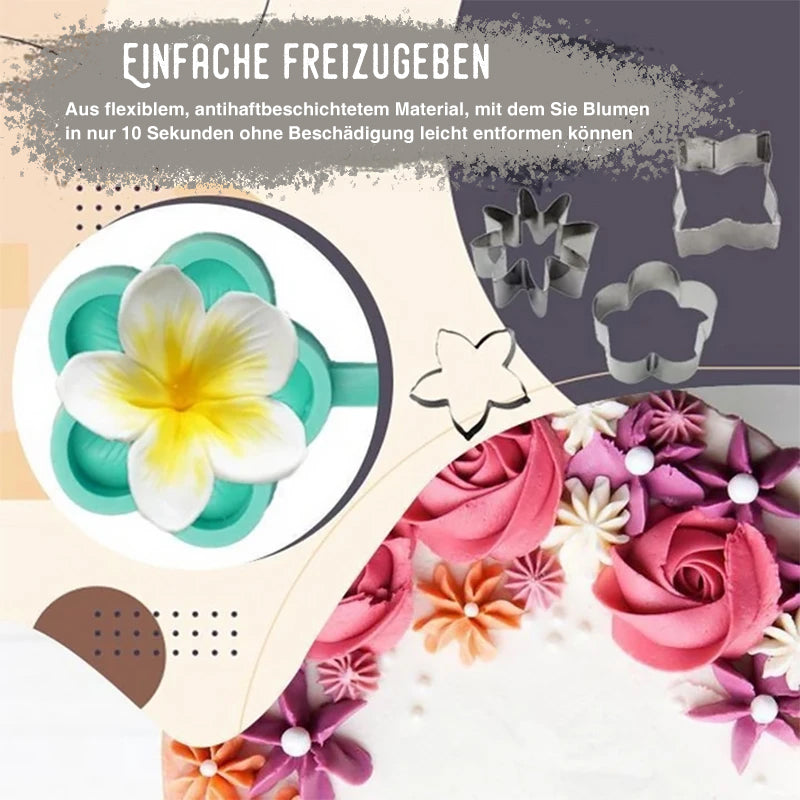 SweetPetal | Kuchen Blumenblüten-Zucker-Kunstform