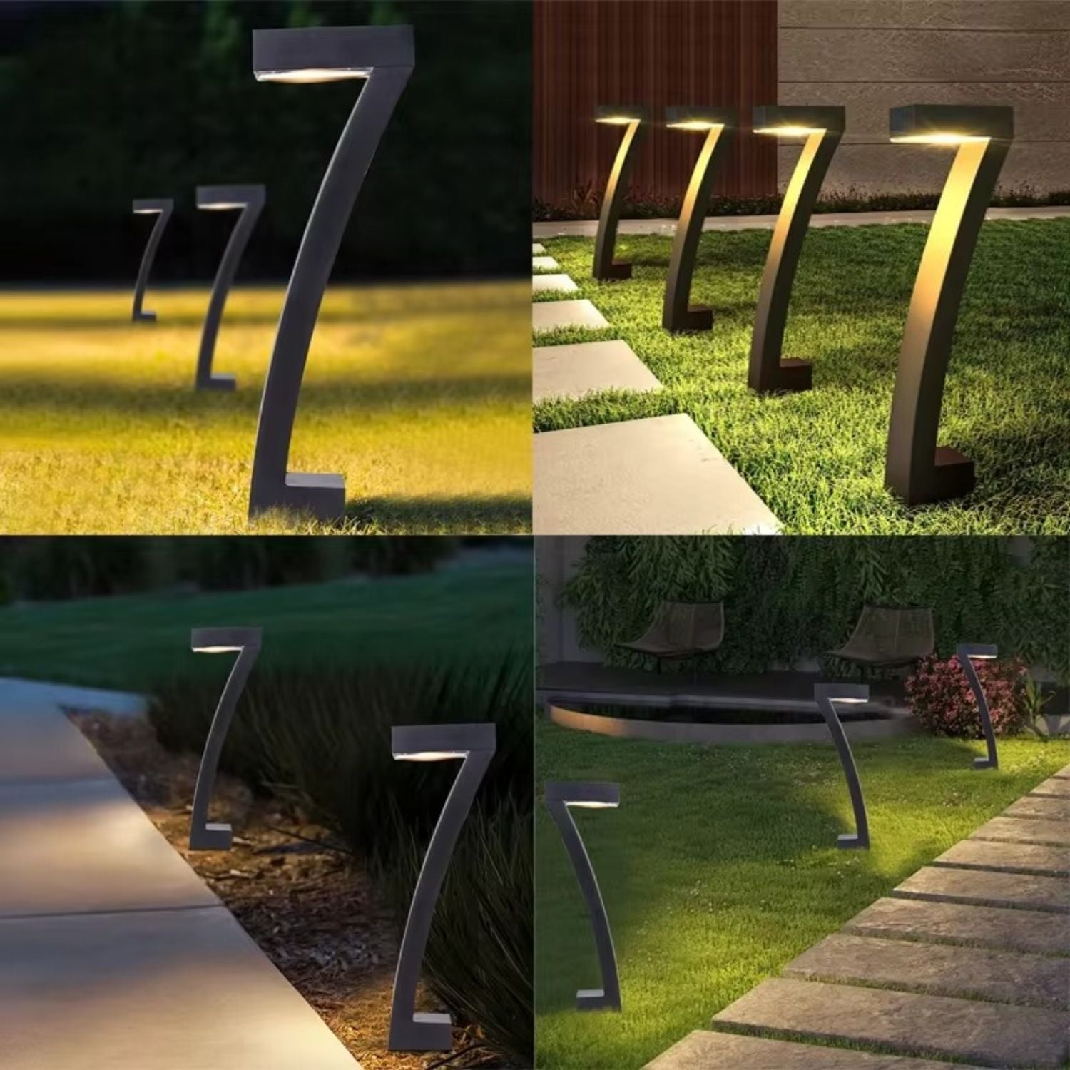 Aurina™ | Eco-Luxe Solar-Gartenleuchten