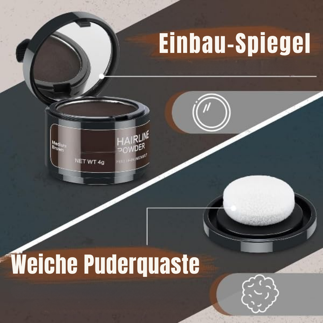 1+1 Gratis | VERŌNNI™ | Schattenpuder für den Haaransatz zur schnellen Kaschierung