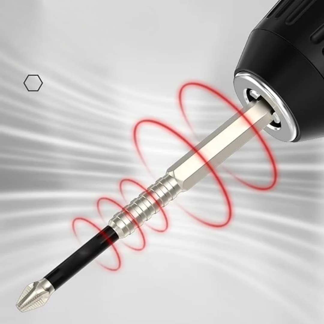 CoreGrip™ | Anti-Rutsch Bohrer-Bit Set