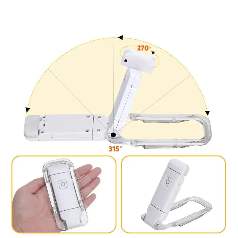 50 % Rabatt | LedClip™ | Sanftes, augenschonendes Licht zum entspannten Lesen überall