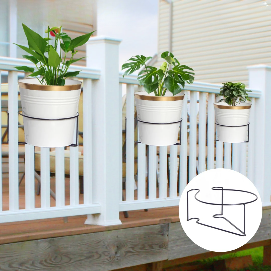 1+1 Gratis | FloraFrame™ | Hängende Blume Metall Topf Stand