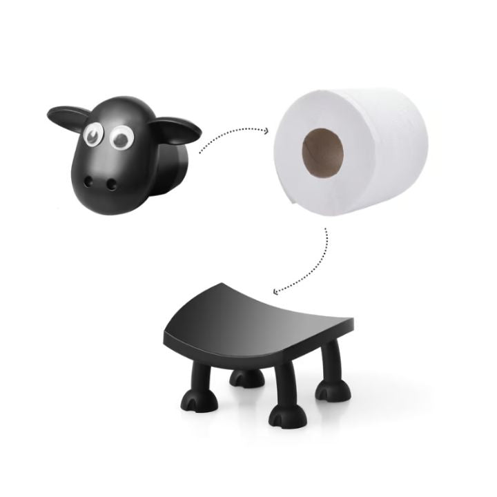 1+1 Gratis | CharmSchaf| Charmantes Schaf-Toilettenpapierhalter