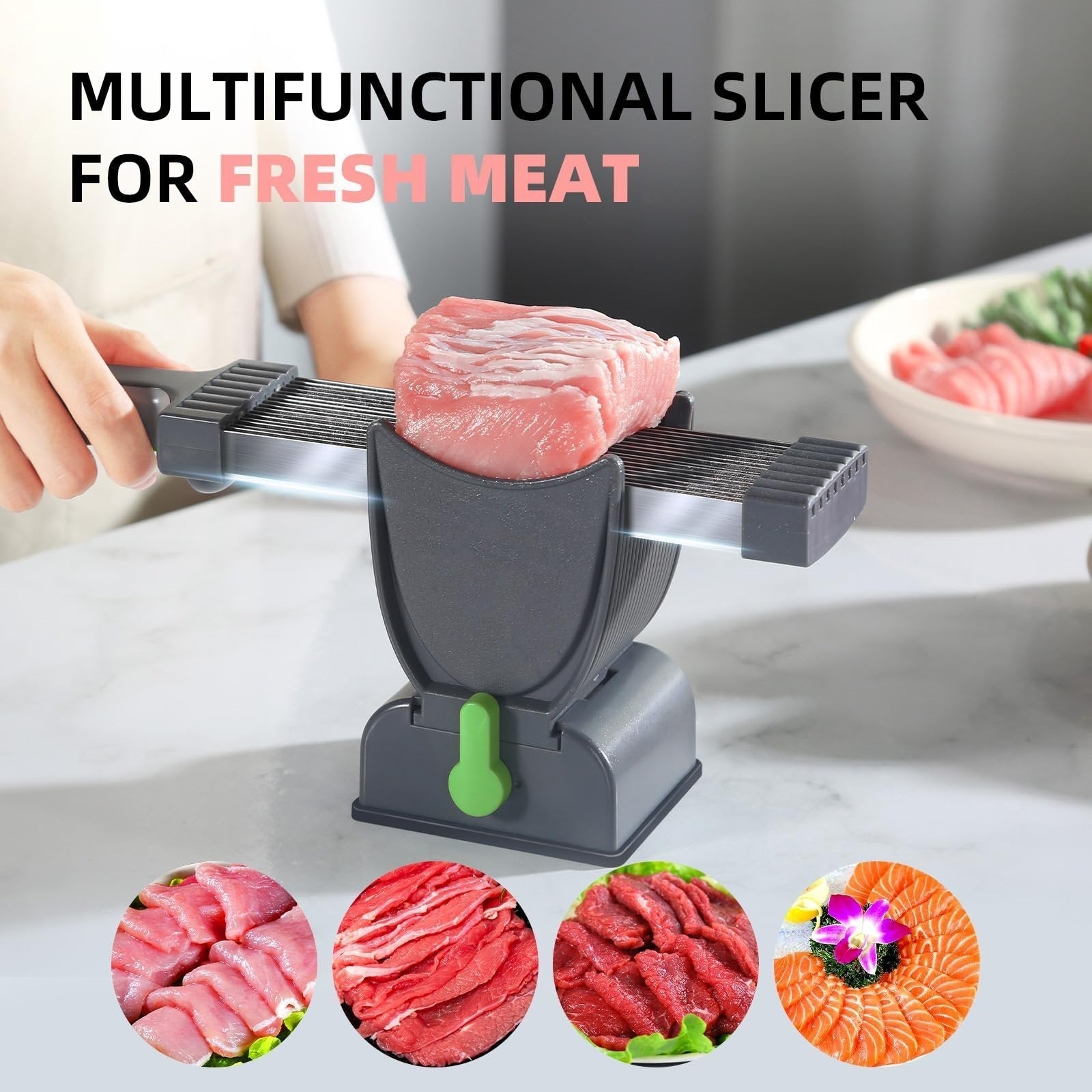 SliceMaster™ | Perfekte Fleischscheiben, mühelos & präzise