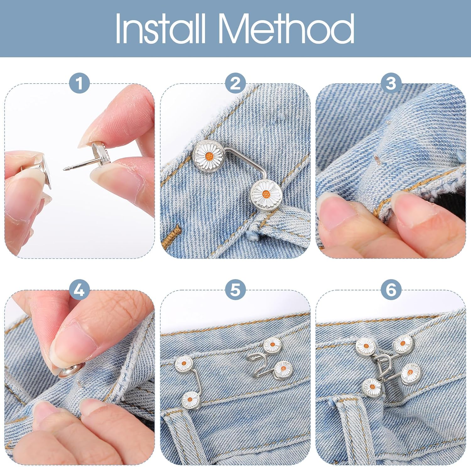 4+4 GRATIS | FitFix™ | Deine Lieblingsjeans passt wieder wie angegossen