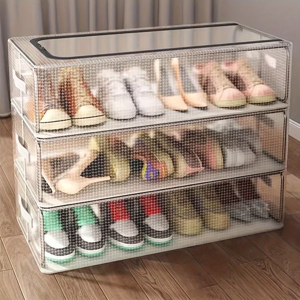 StackaShoe™ | Der faltbare Ordnungshelfer für Schuhe & Kleidung!