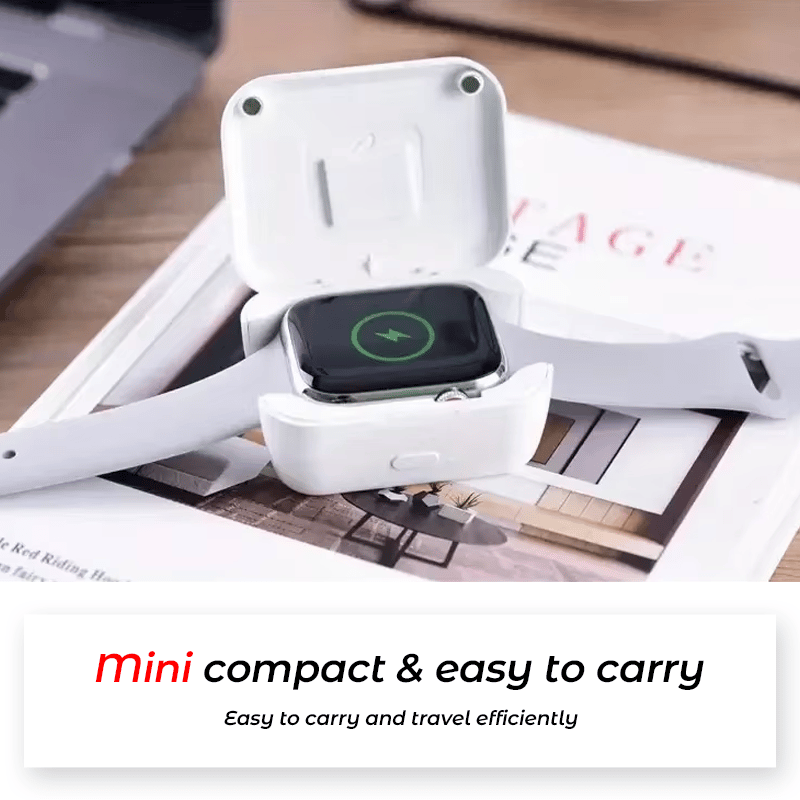 50% RABATT | WatchLux™ | Mini Magnetische Powerbank