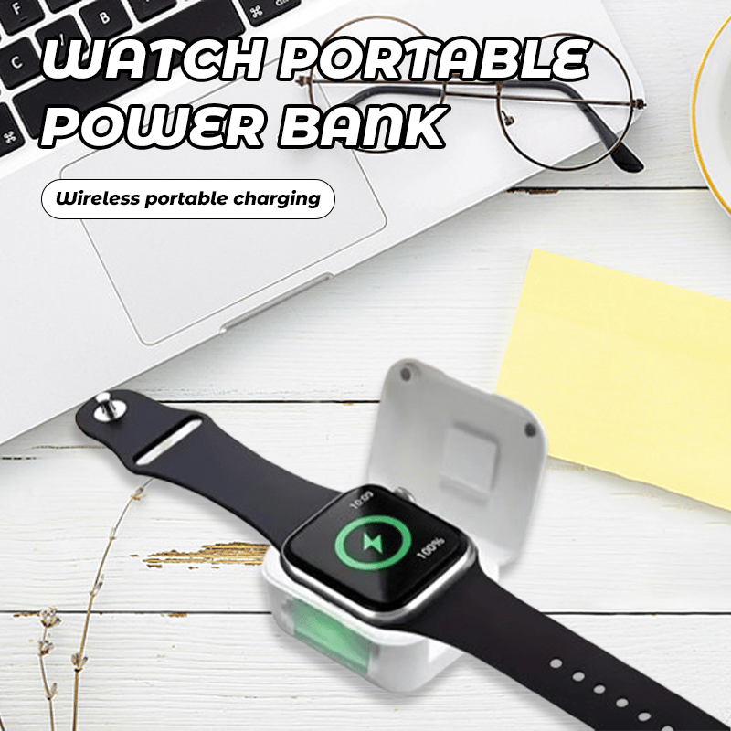 50% RABATT | WatchLux™ | Mini Magnetische Powerbank