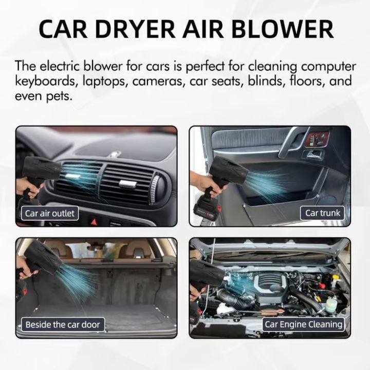 TurboFan | Schnurloses Turbo-Gebläse Air Duster für die Reinigung