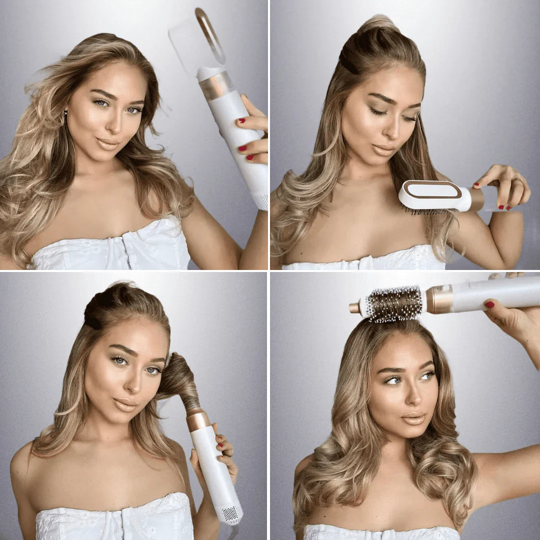 Curlixir™ | 5-in-1-Haartrockner-Bürste