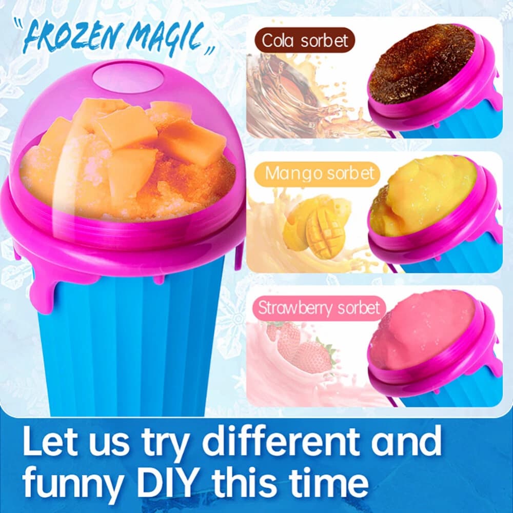 IceSplash™ | Slushy-Becher zum Quetschen