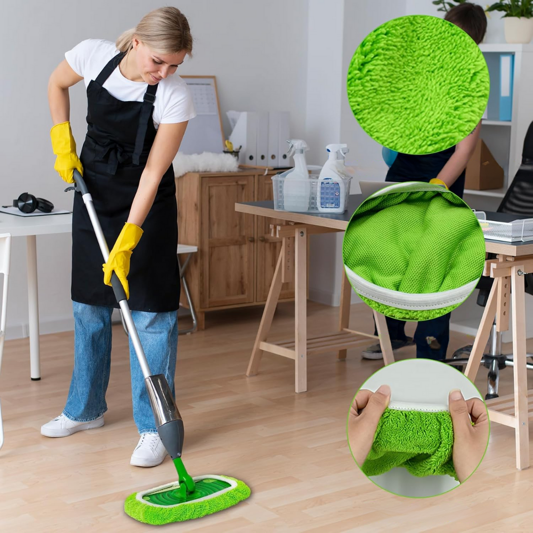 MopMate™  | Ultra-Absorbent Mop Pad (Satz mit 4 Stück)