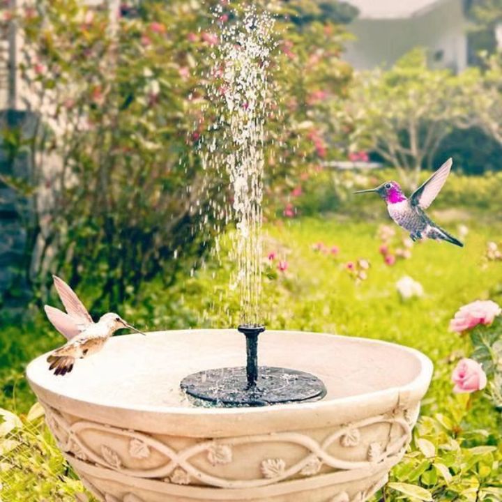 SunSpring™ | Solarbetriebener Schwimmender Gartenbrunnen