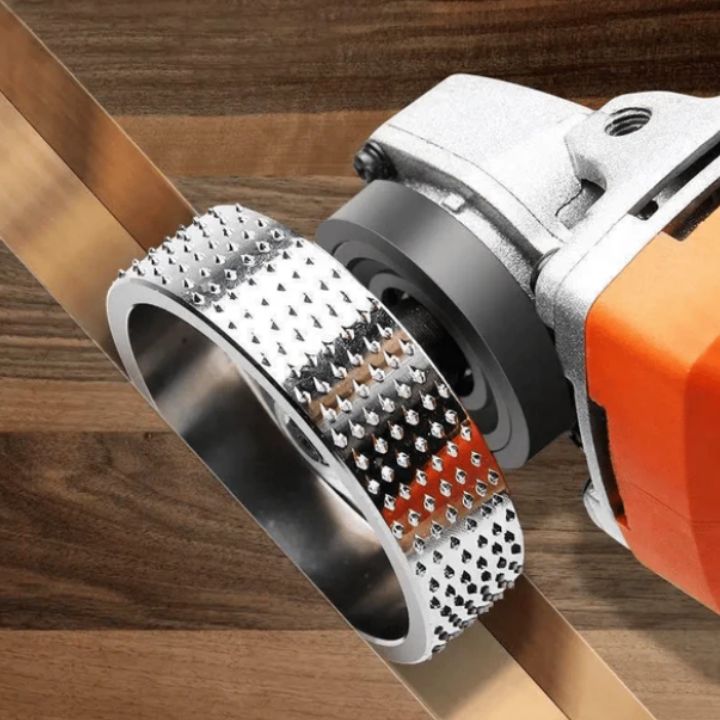 1+1 Gratis | WoodPerfect | Holz-Winkelschleifscheibe – Schnell & präzise schnitzen