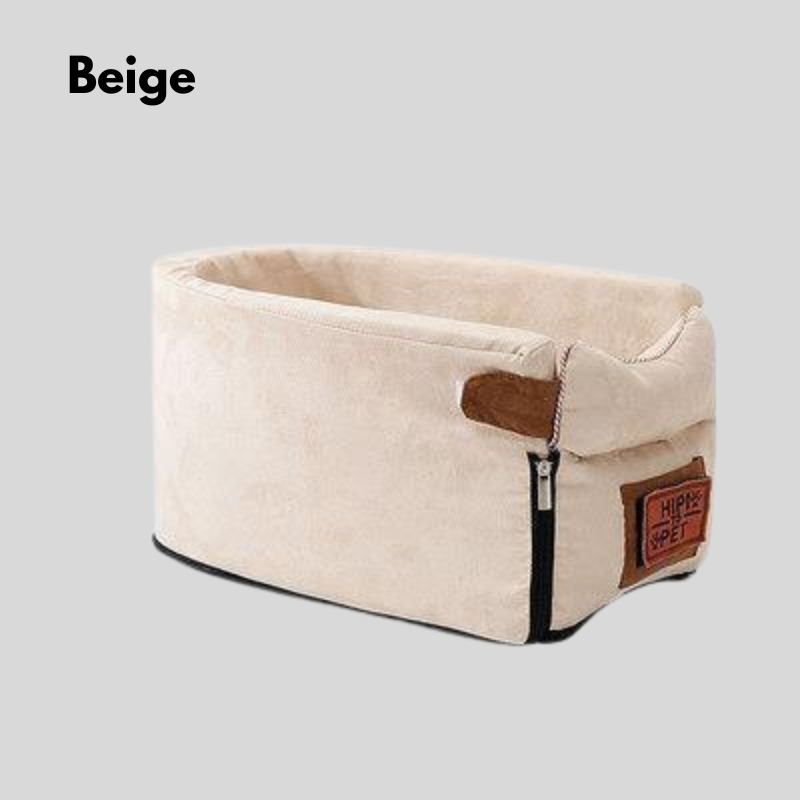 50% RABATT | PawPort™ | Haustier-Autositz – Auto-Hundesitz für kleine Hunde & Katzen | Stabiler 4-Seiten-Schutz, Reißverschluss-Einstieg & Sicherheitsleine