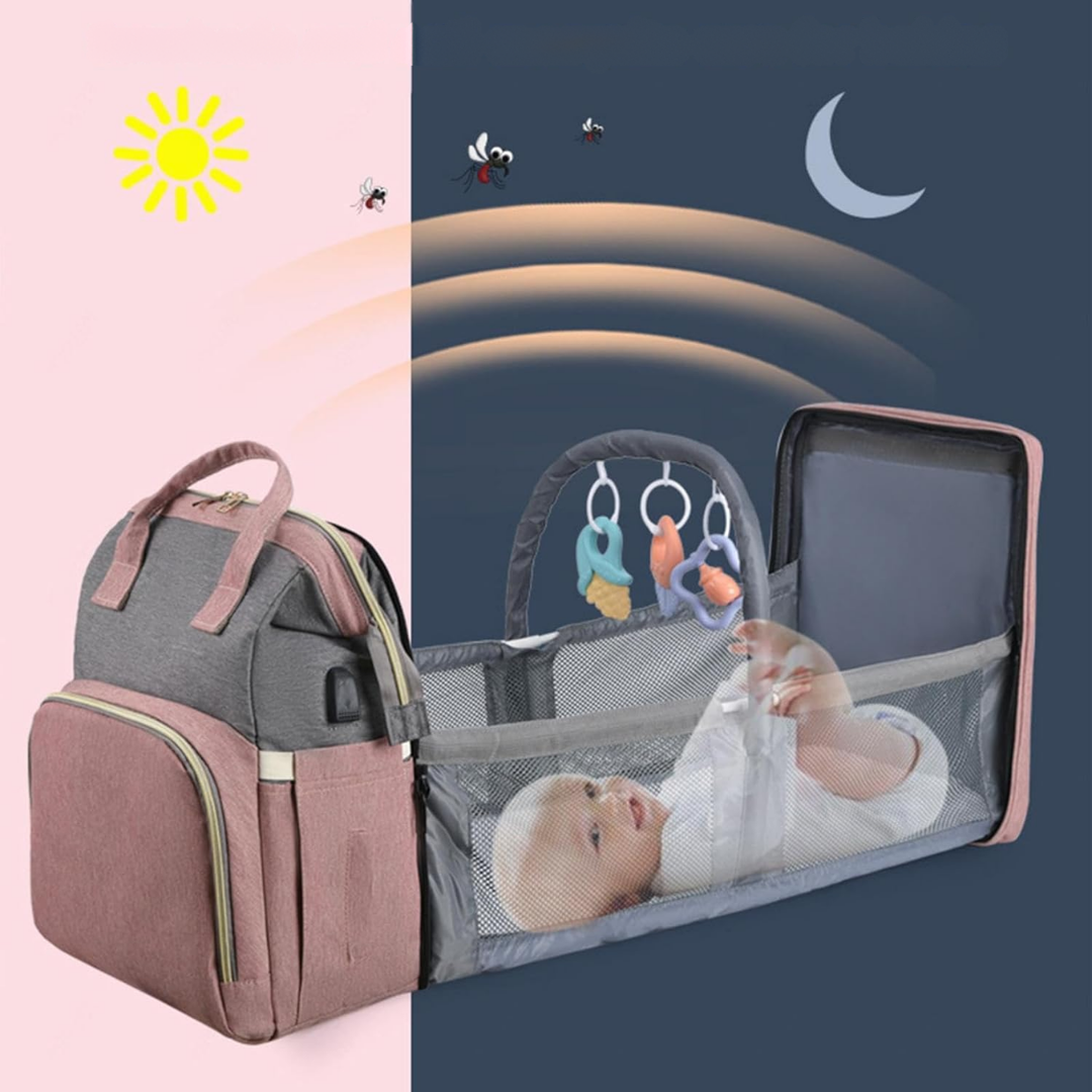 NestleCarry™ | Tragbare faltbare Krippentasche