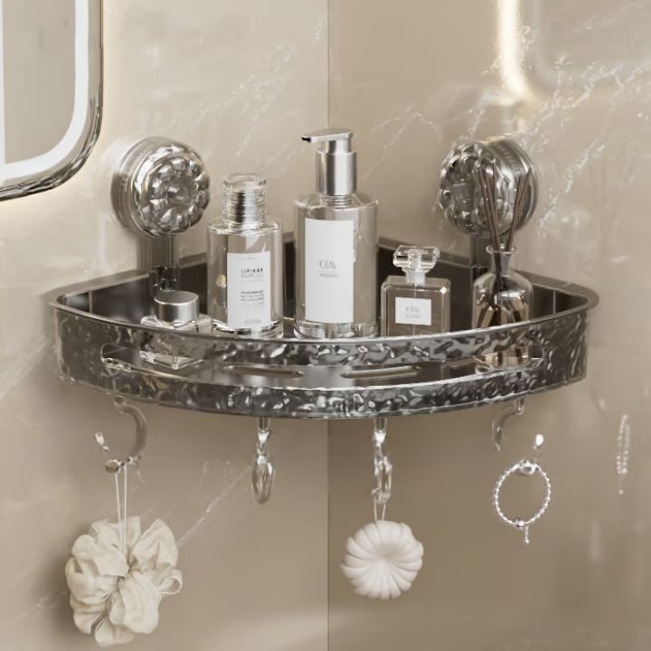 TransBadeZimmer™  | Transparentes Badezimmer-Wandregal – Platzsparend & Ohne Bohren