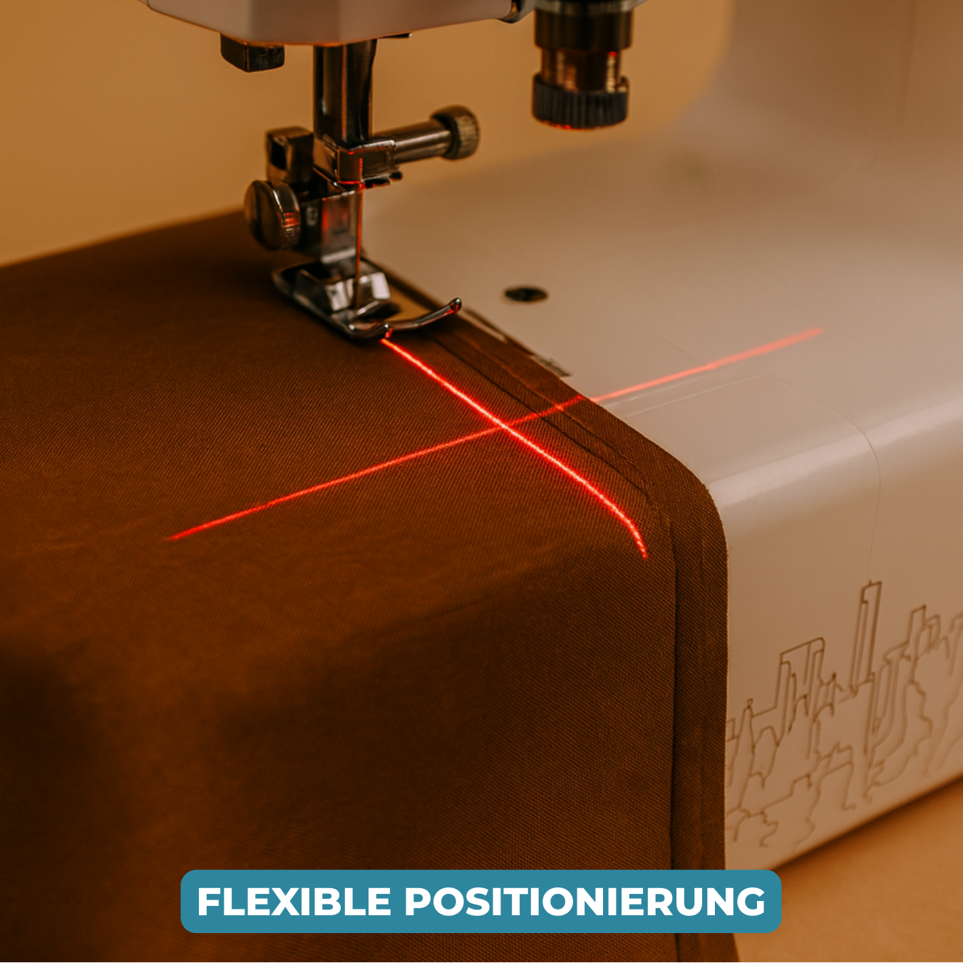 StitchLaser™ | Präzision beim Nähen wie nie zuvor!