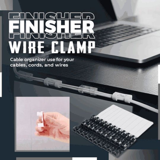 50% RABATT | ClampLux™ | Finisher-Drahtklemme