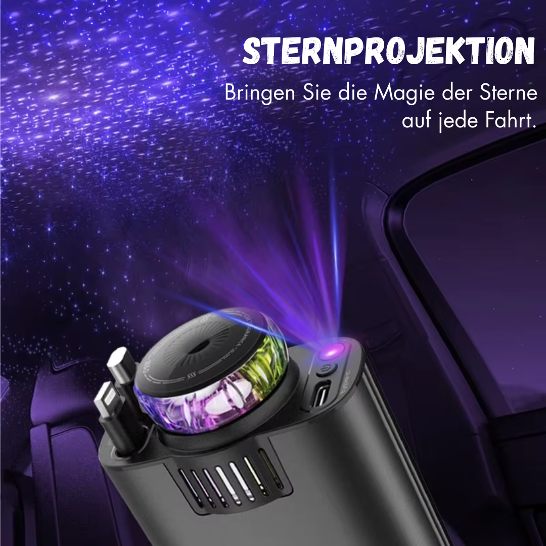 StarLinker™ | 3 in 1 Starlight Aufziehbares Autoladegerät