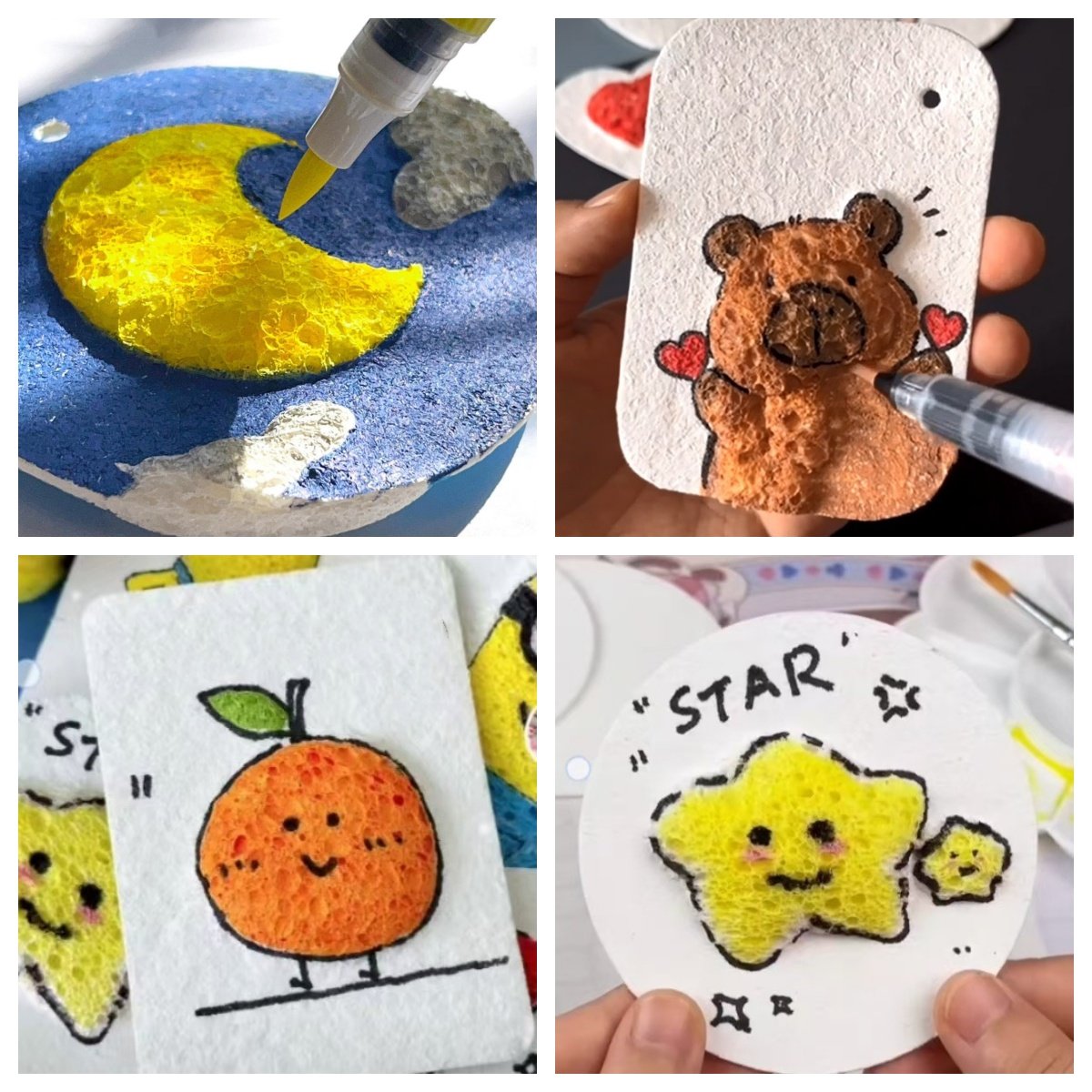 MagicPuff™ | So entfacht dein Kind mit jedem Pinselstrich magische 3D-Kunstwelten! (Set 36 Stück)