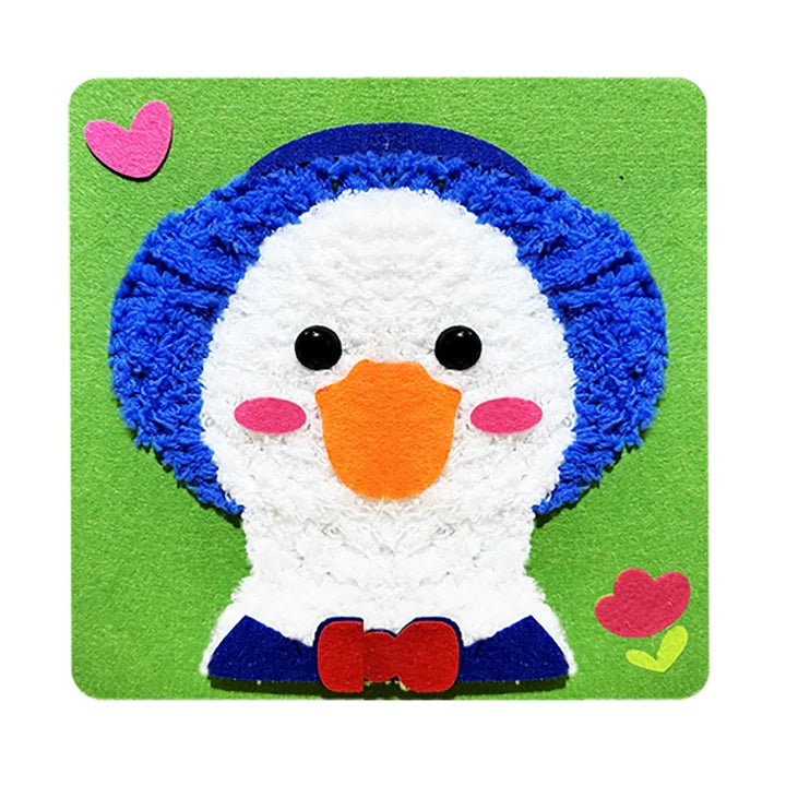 KreativKit™ | DIY Embroidery Doll Kit for Kids — Entfessele spielerische Kreativität und Stolz in kleinen Händen!