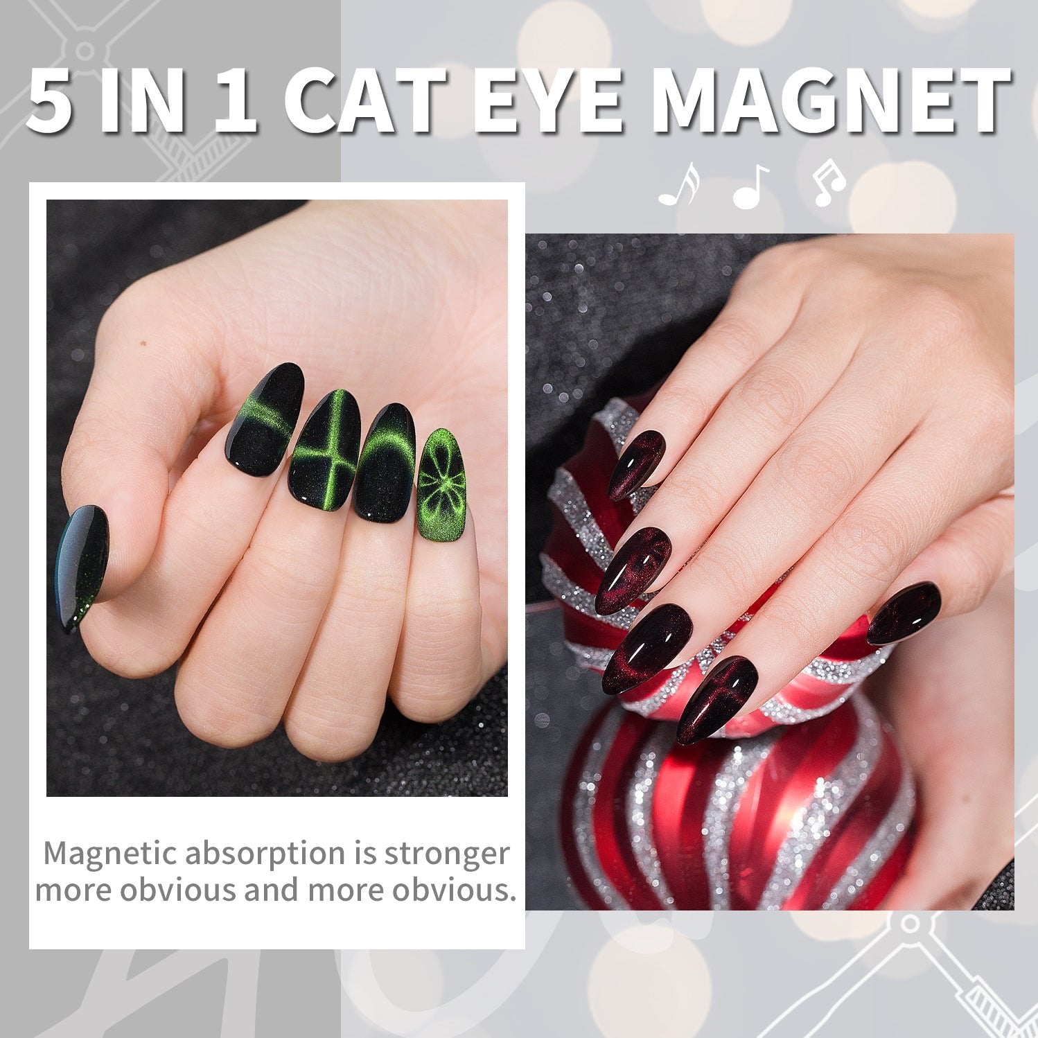 Magneye™ | 5-in-1 Eleganter Katzenaugene-Magnet