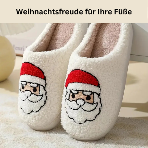 FluffSteps™ | Kuschelige Plüschhausschuhe für warmen Winterkomfort