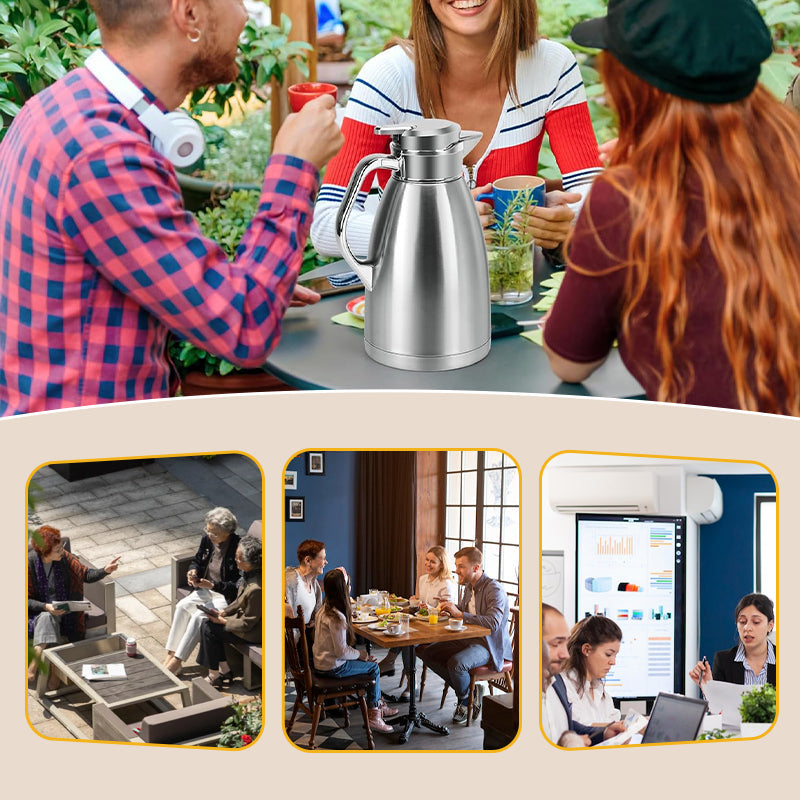 SealPro™  | 2,3 L - Edelstahl Vorratsdose Mit Deckel