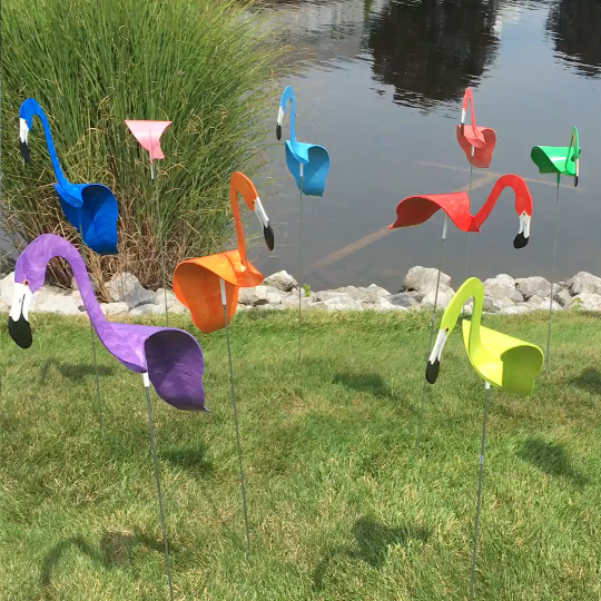 Breezella™ | Gartenvogel Flamingo