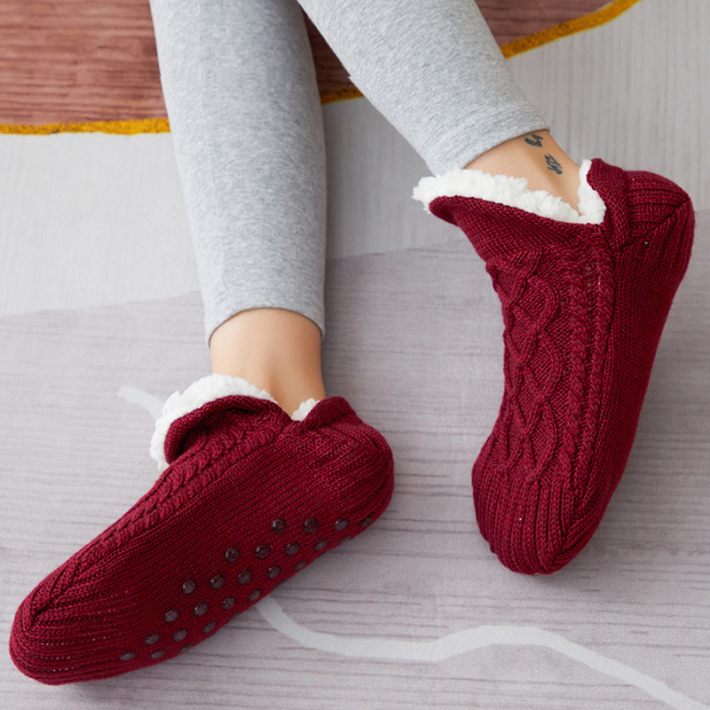 50% Rabatt | CozyFeet™ | Luxuriöse, wärmende Pantoffelsocken, die deine Füße umarmen
