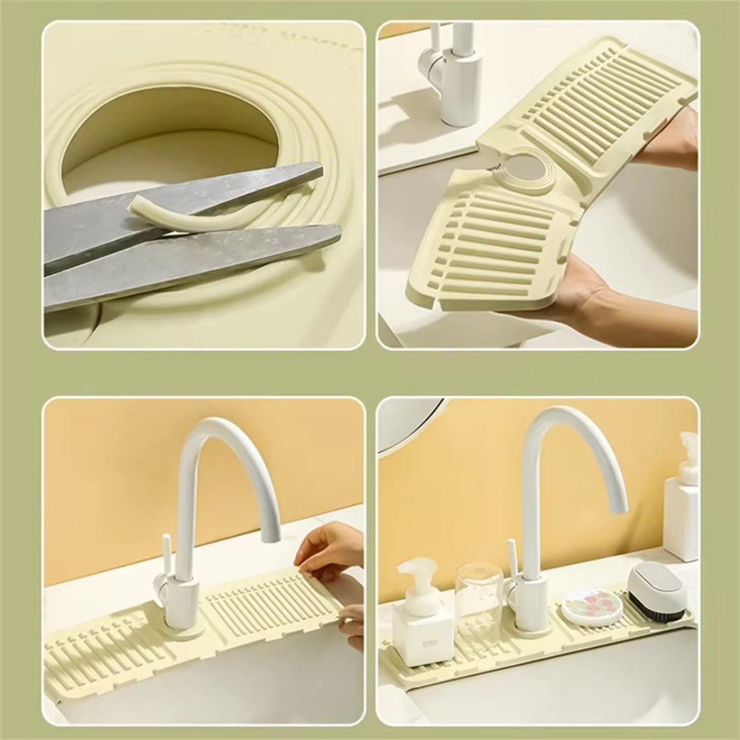 SinkShield™ | Silikon-Matte für Küchenarmaturen