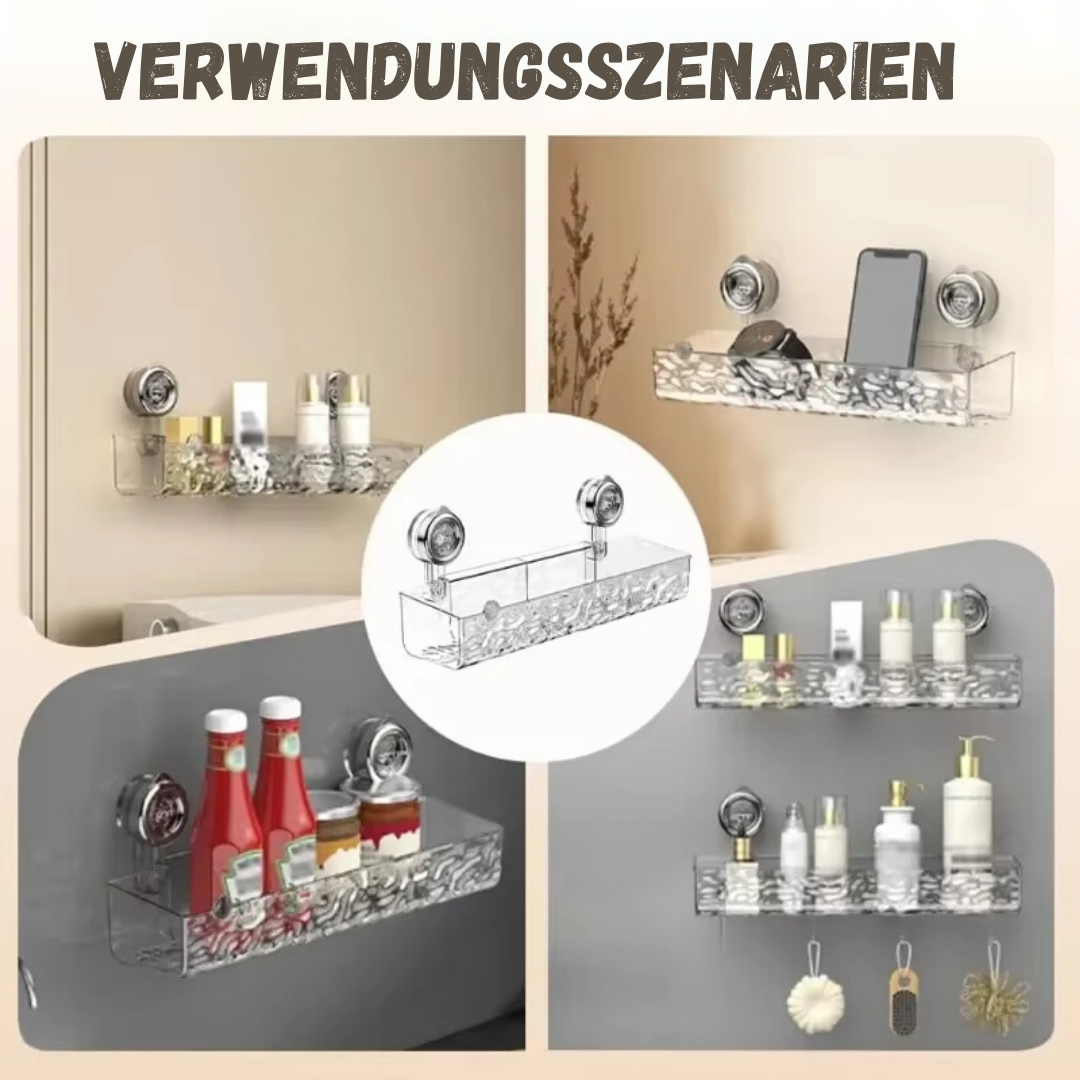 SnapShelf™ | Mehrzweck-Saugnapf-Organisator