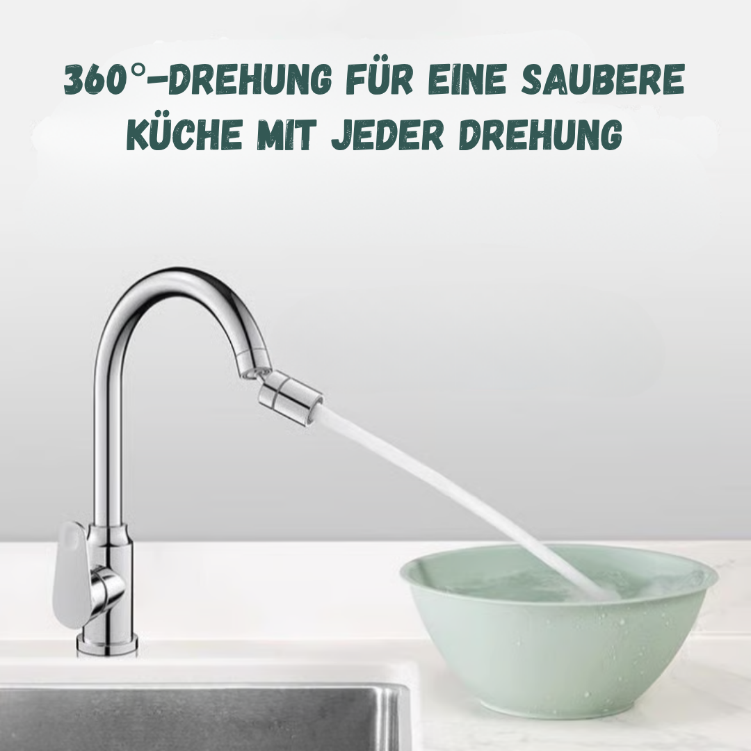FlowMax™ | 360° schwenkbarer Wassersparhahn