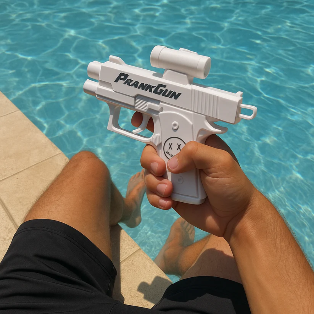 PrankGun™ | Doppelseitige Wasserpistole für Streiche
