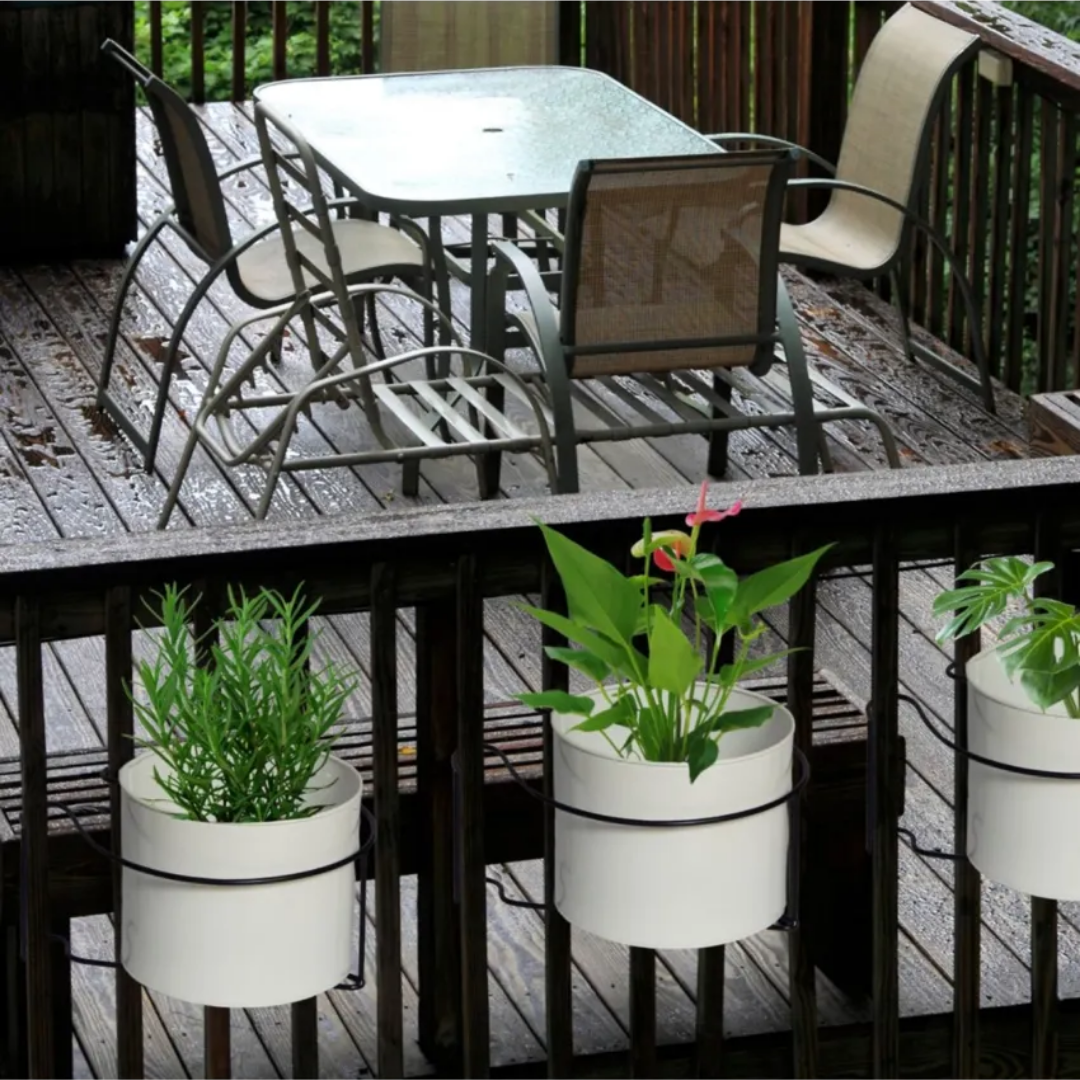 1+1 Gratis | FloraFrame™ | Hängende Blume Metall Topf Stand