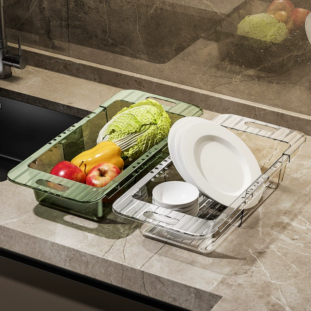 FlexiWash™ | Versenkbarer Spülbecken-Korb