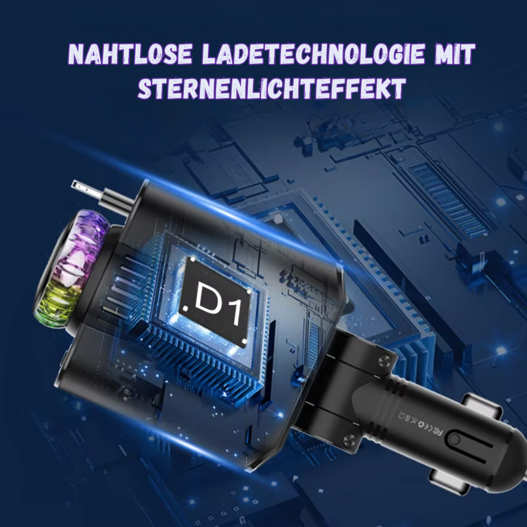StarLinker™ | 3 in 1 Starlight Aufziehbares Autoladegerät